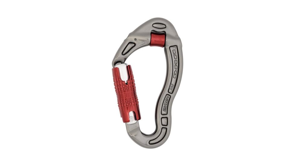 DMM Revolver Quicklock Carabiner, Titanium/Red, A273