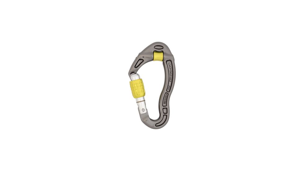 DMM Revolver Screwgate Carabiner, Titanium/Lime, A272