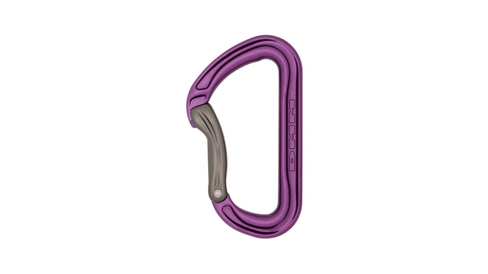 DMM Shadow Bent 5 Pack Carabiners, Purple/Titanium, A306P-P5