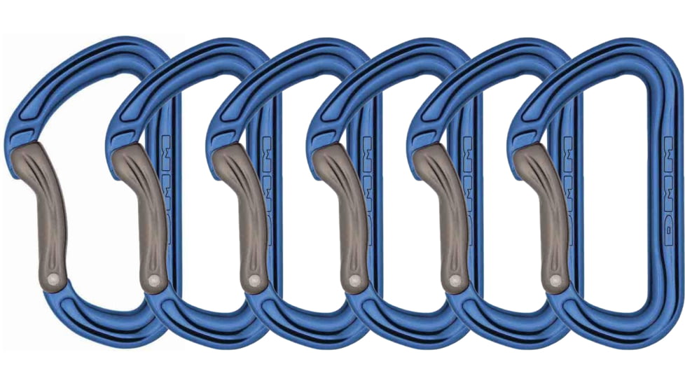 DMM Shadow Bent 6 Pack, Blue/Titanium, 30 cm, A306BL-P6