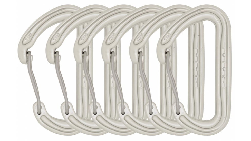 DMM Spectre Carabiner - 6 Pack, Silver, A358SI-P6