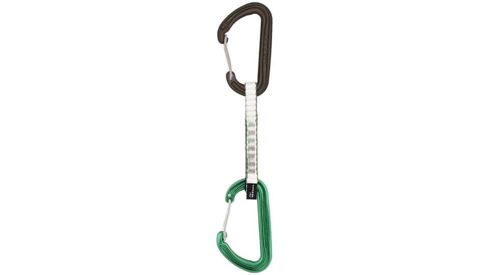 DMM Spectre Quickdraw, Matt Grey/Green, 12 cm, A358-12GRA