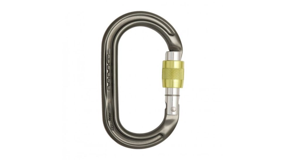 DMM Ultra O Locking Carabiner-Gunmetal-Screw Lock