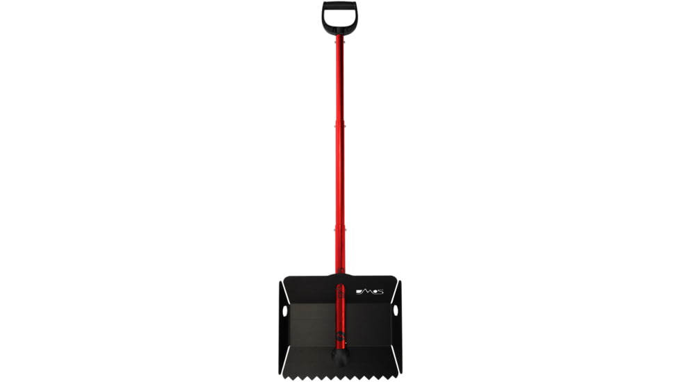 DMOS Stealth XL Shovel, Black/Red, 32730