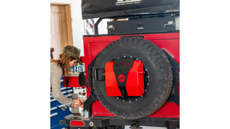 DMOS Stealth XL Shovel Mount, Black, 32720