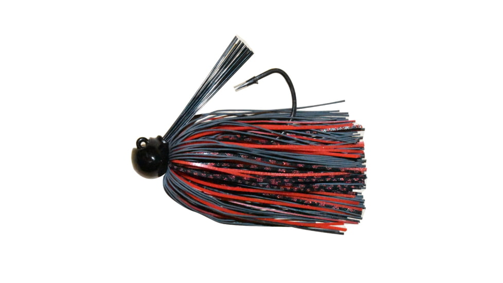 Dobyns Extreme Football Jig, Single Pack, 3/8oz, Midnight Red, SFB EWG MID RD 3/8 1PK