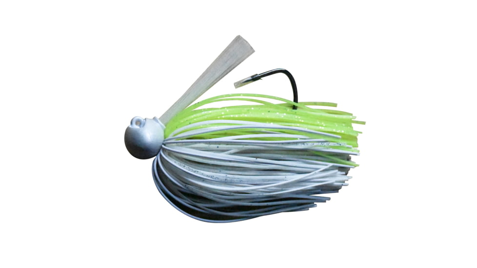 Dobyns Extreme Football Jig, Single Pack, 1/2oz, White Vision, SFB EWG WHT VS 1/2 1PK