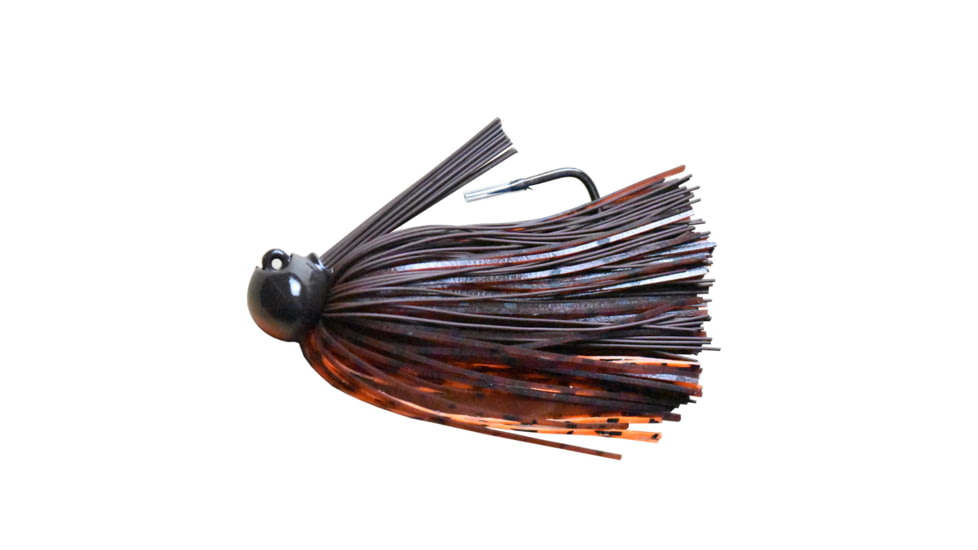 Dobyns Extreme Jigs Spotted Bass Special - Single Pack, 3/8oz, Brown/Orange Special, SBS BRN/OR 3/8 1PK