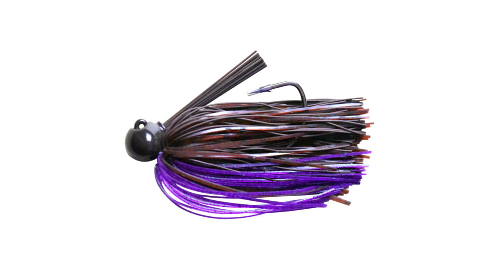 Dobyns Extreme Jigs Spotted Bass Special - Single Pack, 1/2oz, Two-Toned Brown Purple, SBS TT BRN/PRP 1/2 1PK