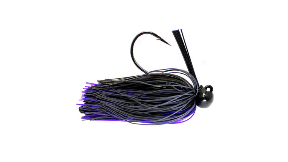 Dobyns Football Jigs Single Pack, 1/4oz, Midnight Purple, SFB MID PRP 1/4 1PK