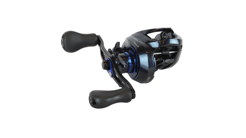 Dobyns Maverick Baitcasting Reel, 8.1:1, 11+1, Left, Black/Blue, MV 8.1:1 BLU LH CAST
