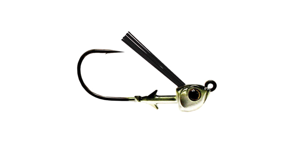 Dobyns Swimbait Heads w/Heavy Hook and Weed Guard, 1/4oz, 3pc, Baby Bass, SB HD HVY HK W/GRD 1/4 BB