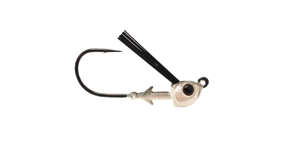 Dobyns Swimbait Heads w/Heavy Hook and Weed Guard, 1/2oz, 3pc, Shad, SB HD HVY HK W/GRD 1/2 SHAD
