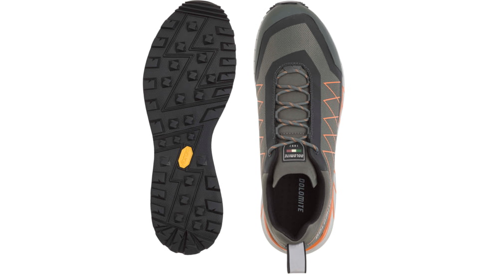 Dolomite Croda Nera Shoes - Mens, Silver Green/Orange, 9.5, 2892251329015-9.5