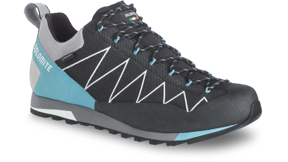 Dolomite Crodarossa Lite GTX 2.0 Shoes - Womens, Black/Capri Blue, 6, 2804161152006-6