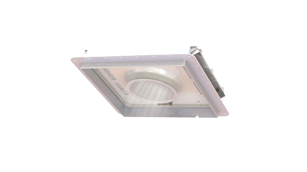 DOMETIC Ez-Breeze Ventilation Fan Model 500 - 14in x 14in, Non-Powered, White, 800500