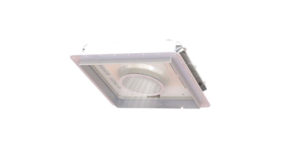 DOMETIC Ez-Breeze Ventilation Fan Model 600 - 14in x 14in, White, 800600