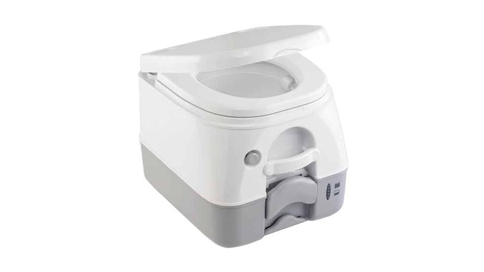 DOMETIC SeaLand 974MSD Portable Toilet 2.6 Gallon - Grey w/Brackets 37725