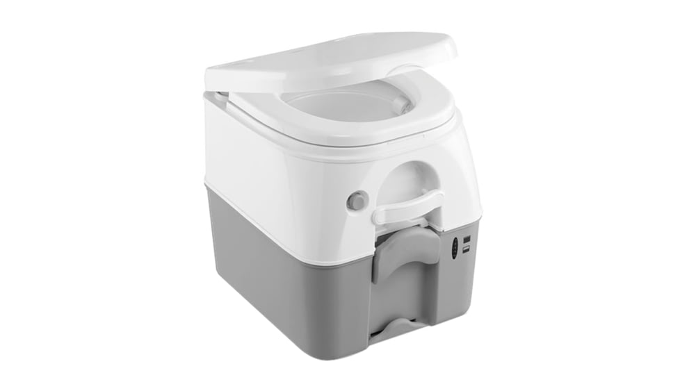 DOMETIC SeaLand 975MSD Portable Toilet 5.0 Gallon - Grey w/Brackets 37730
