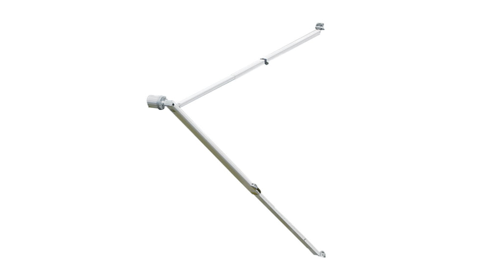 DOMETIC Sunchaser Awning Hardware, Polar White, Short, 8271000.402B