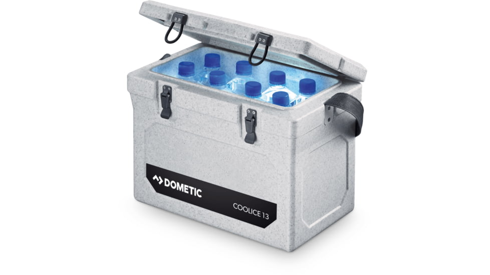 DOMETIC WCI Cool Ice 13 Liter Ice Chest/Dry Box, Stone, 9600000500