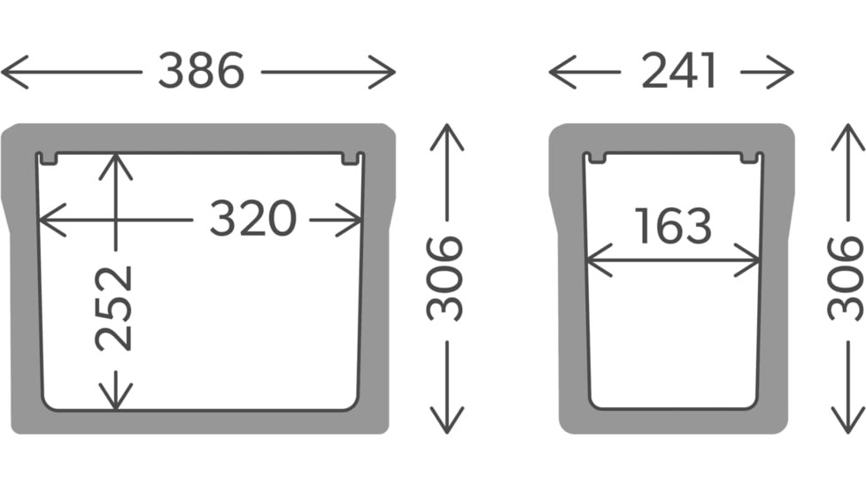 DOMETIC WCI Cool Ice 13 Liter Ice Chest/Dry Box, Stone, 9600000500