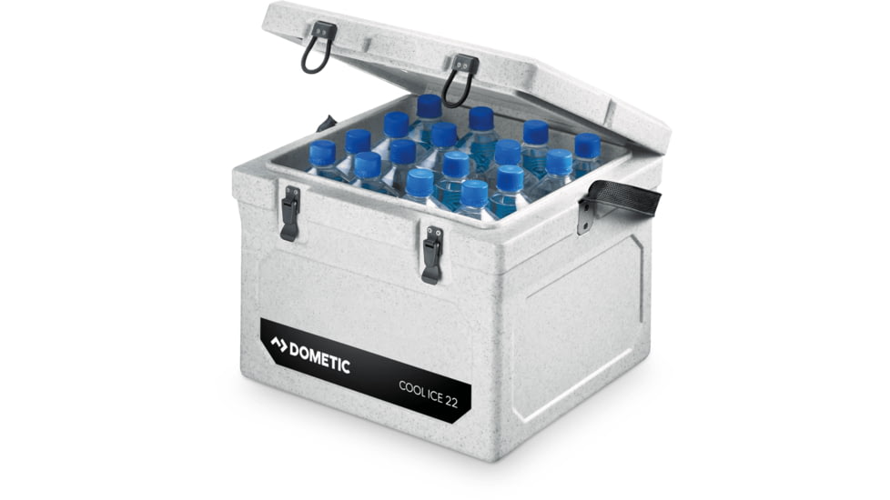 DOMETIC WCI Cool Ice 22 Liter Ice Chest/Dry Box, Stone, 9600000501