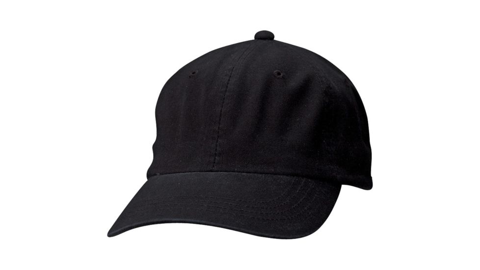 Dorfman Pacific Twill Cap Adj Back Black BC108-BLACK