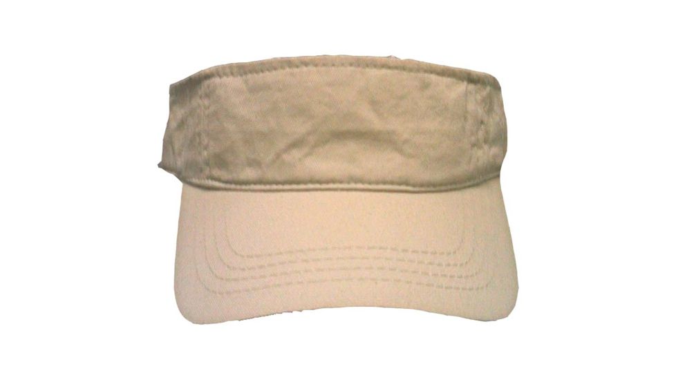 Dorfman Pacific Twill Visor Adj Back Black V7-BASC-BLACK