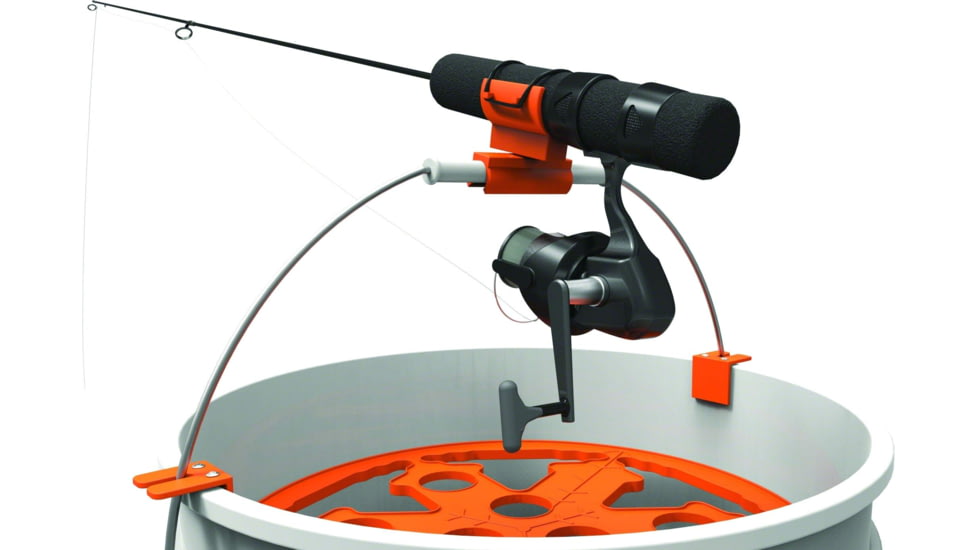 Double H Outdoors Tip Down Rod Holder, Red, TIPDN-1