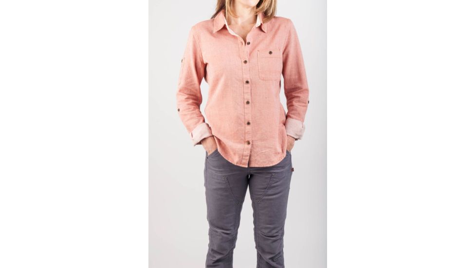 Dovetail Givens Workshirt - Womens, Paprika, Small, DWF18S01-809-S