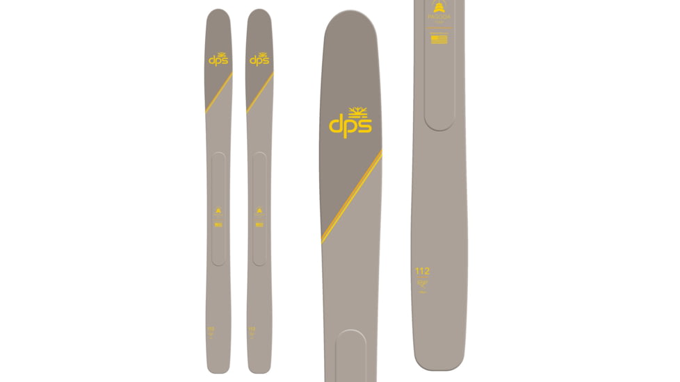 DPS Pagoda 112RP Tour Skis, 168 cm, Yellow, S-PT112RP-168YE