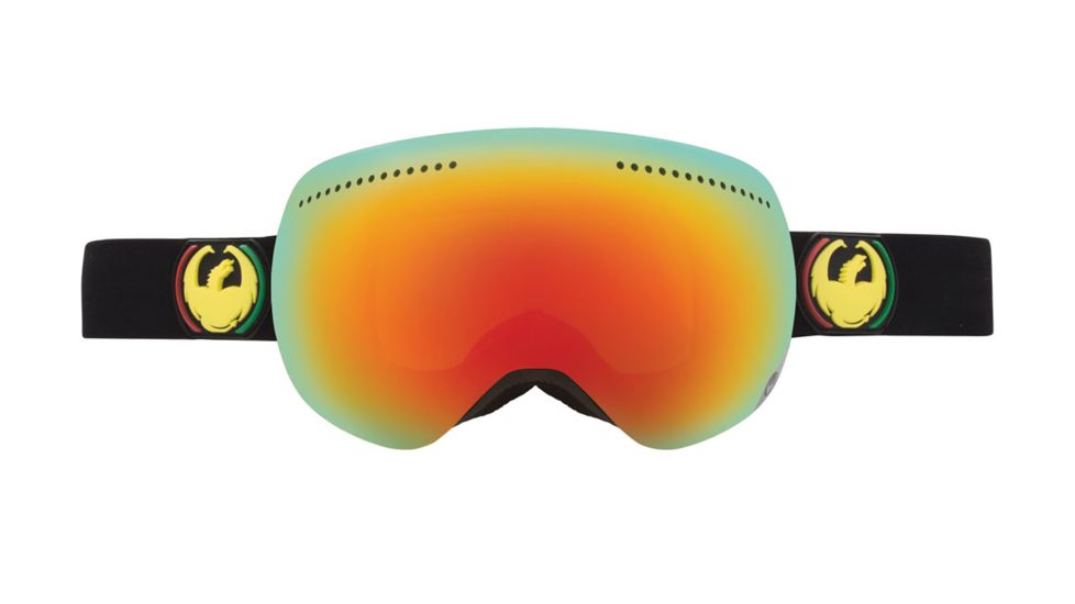 Dragon APX Goggles-Rasta-Red Ionized