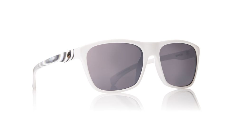 Dragon Carry On Sunglasses - Men's, White Stripe/Silver Ion 26259-5417105