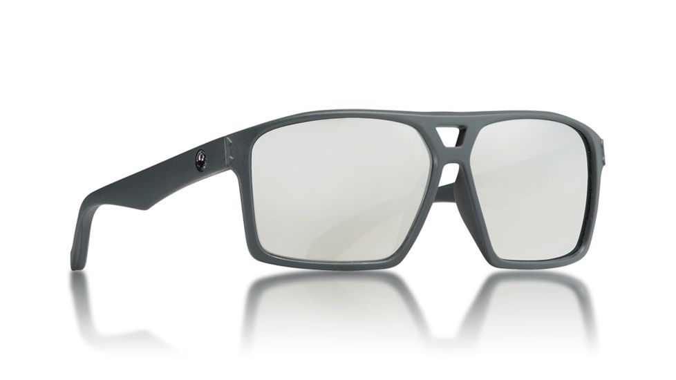 Dragon Channel Sunglasses - Men's, Matte Magnet Grey/Silver Ion 33604-5912024