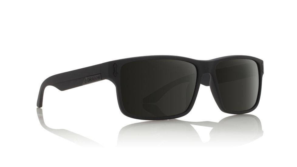 Dragon Count Sunglasses-Matte Black-Grey