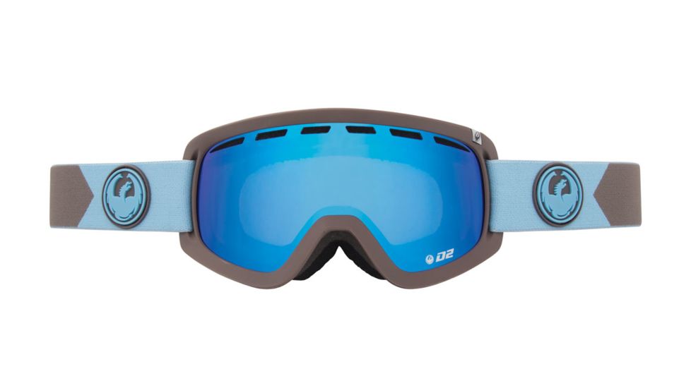 Dragon D2 Goggles-Titian-Blue Steel