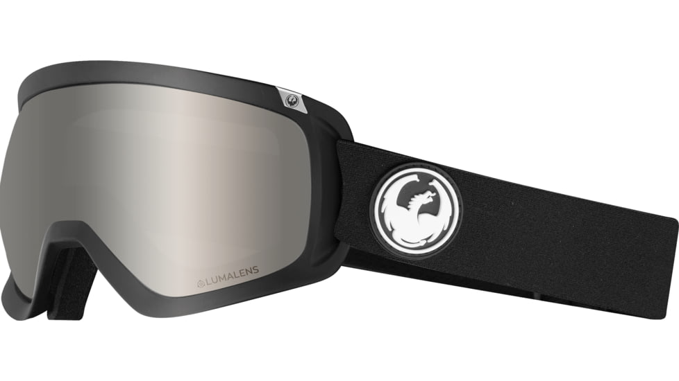 Dragon D3 OTG Goggles, Black/Lumalens Silver Ion, 347995026353