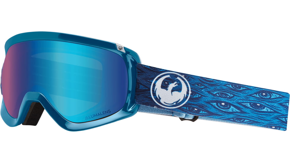 Dragon D3 OTG Goggles, Midnight/Lumalens Blue Ion, 338515026600