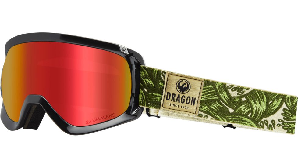 Dragon D3 OTG Goggles, Plex/Lumalens Red Ion, 338515026001
