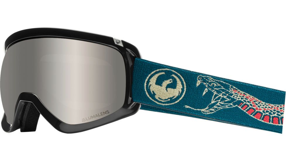 Dragon D3 OTG Goggles, Rattler/Lumalens Silver Ion, 347995026002