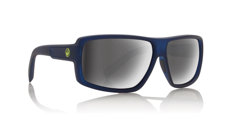 Dragon Double Dos Sunglasses H2O, Matte Crystal Deep Navy H2O / Silver Ion Performan 6212604