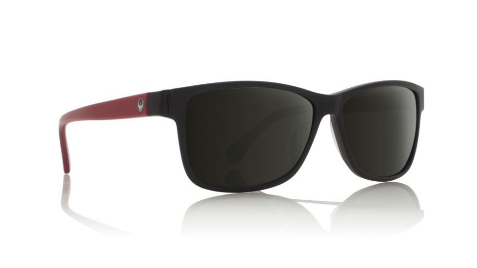 Dragon Exit Row Sunglasses-Matte Black-Grey