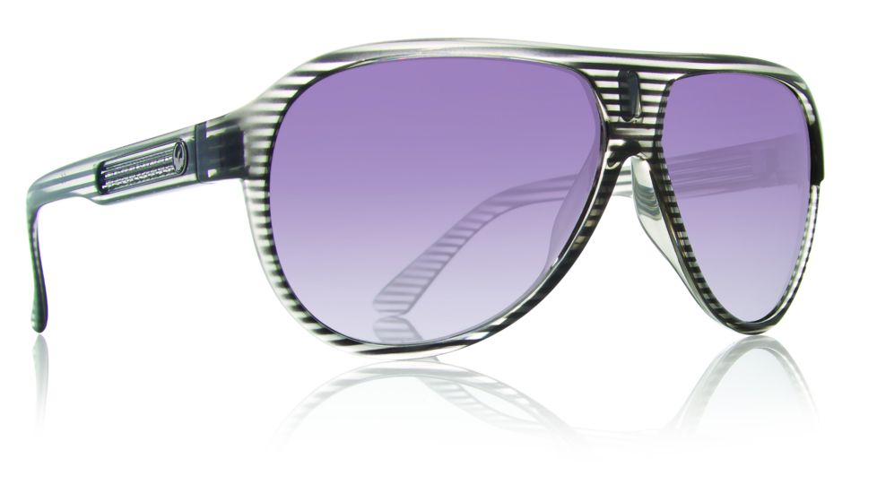 Dragon Experience II Sunglasses-Stripe-Grey Gradient