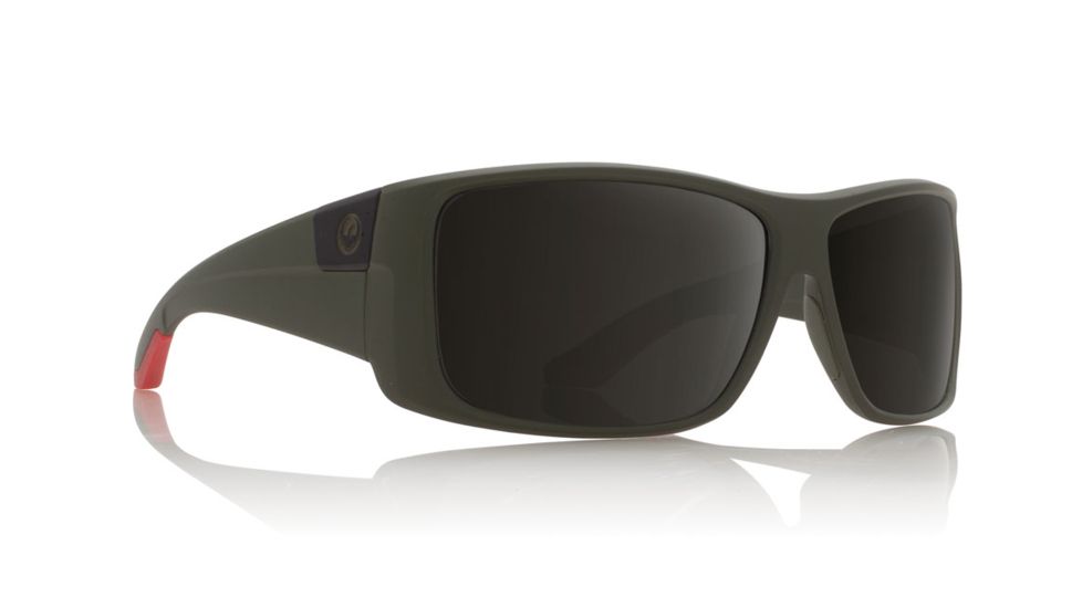 Dragon Kit Sunglasses - Men's, Matte Utility Green/Grey 30662-7211759