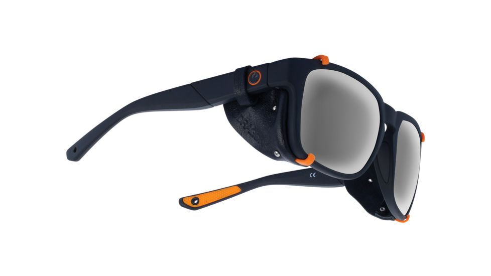 Dragon Mountaineerx Glacier Glasses-Matte Black-Silver