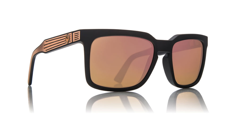 Dragon Mr. Blonde Sunglasses - Men's, Matte Black/Rose Gold 25898-5817037