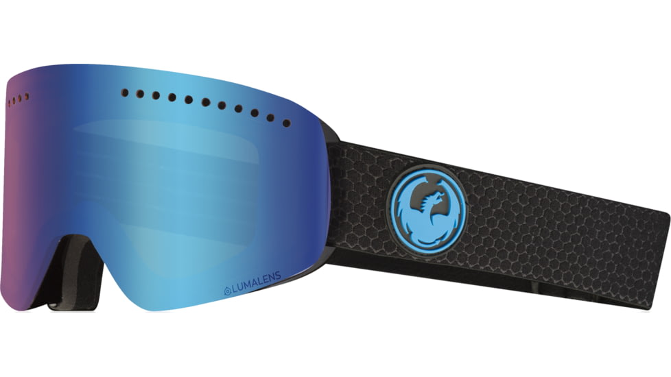 Dragon NFX Goggles, Split/Lumalens Blue Ion, 286356429334
