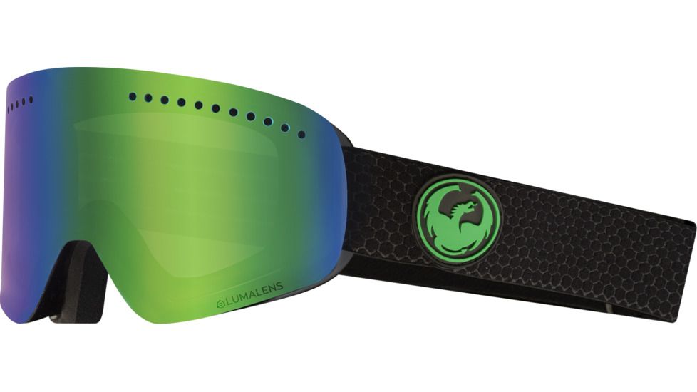 Dragon NFX Goggles, Split/Lumalens Green Ion, 286356429333