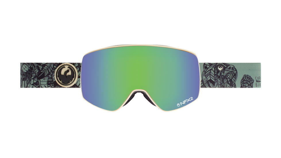 Dragon NFX2 Goggles-Chris Benchetler Signature-Green Ionized